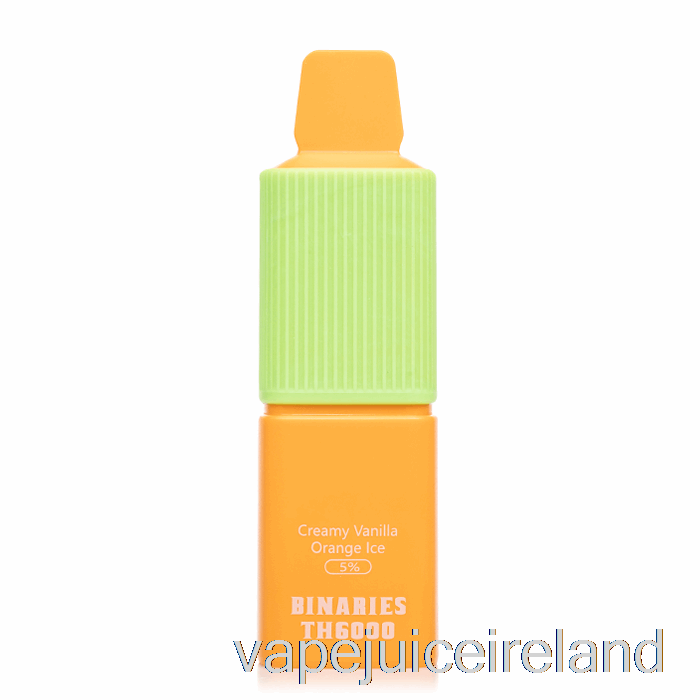 Vape Flavours Horizon Binaries TH6000 Disposable Creamy Vanilla Orange Ice